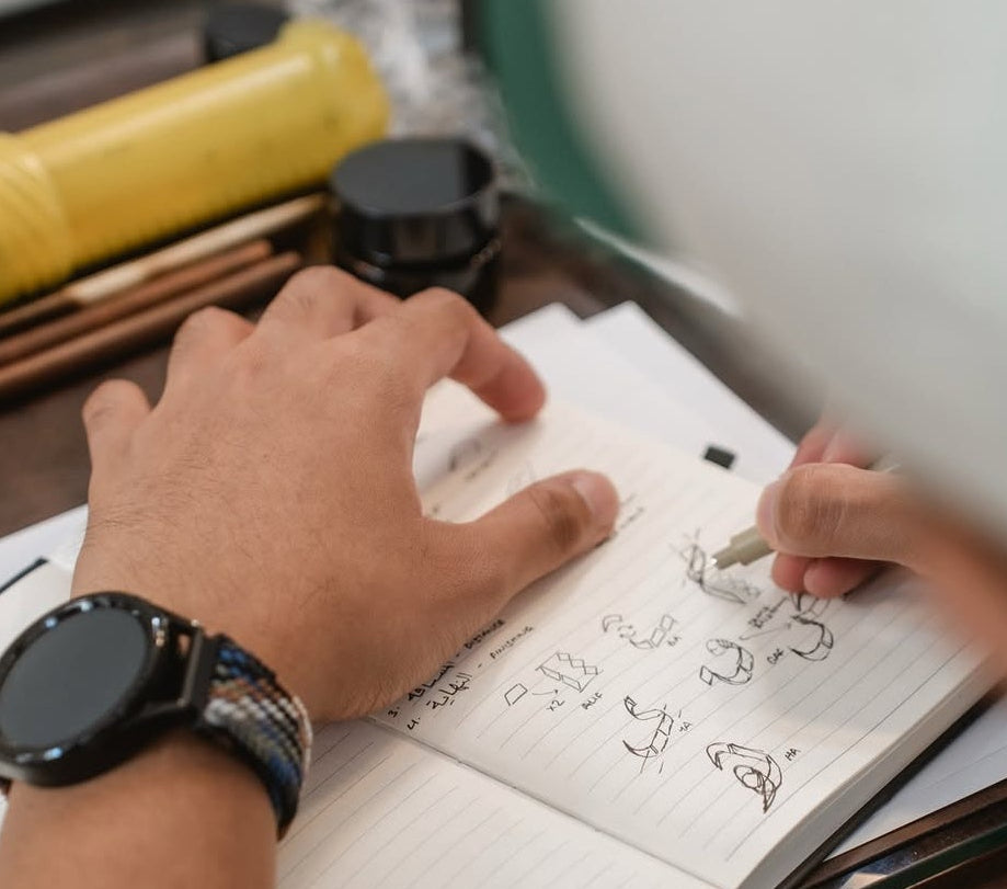 Friday's Calligraphy Class